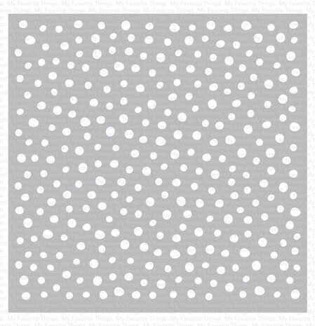 My Favorite Things Heavy Snowfall Stencil (ST-190) (OUTLET)