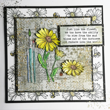 IndigoBlu Camomile A5 Rubber Stamps (IND0810) (OUTLET) IndigoBlu Camomile A5 Rubber Stamps (IND0810) (OUTLET)