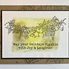 IndigoBlu Foliage Wreath A5 Rubber Stamps (IND0812) (OUTLET)
