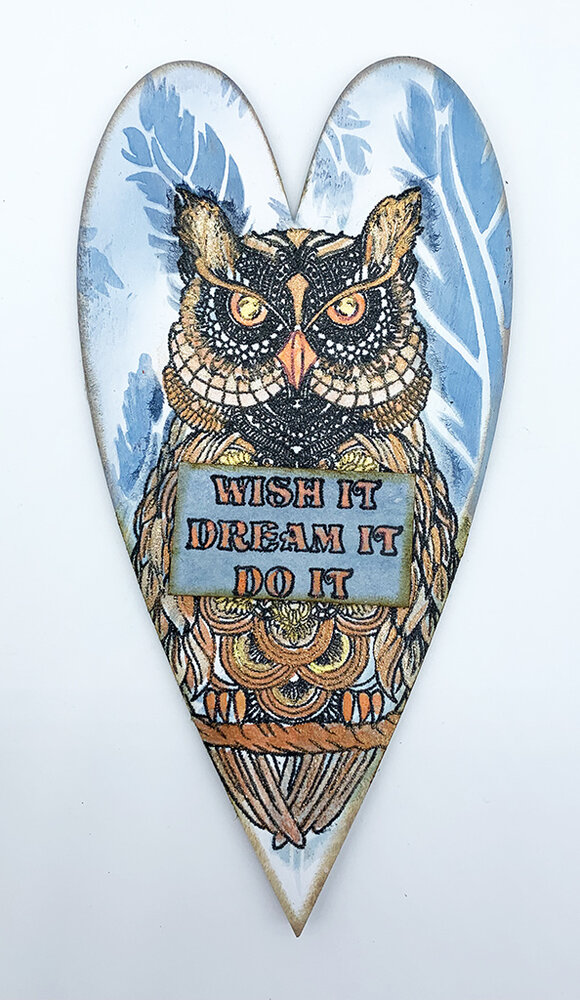 IndigoBlu Owl Tales A5 Rubber Stamps (IND0849) (OUTLET)