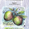IndigoBlu Apples A6 Rubber Stamps (IND0864) (OUTLET)
