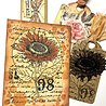 IndigoBlu Sunflower Bloom A6 Rubber Stamps (IND0866) (OUTLET)