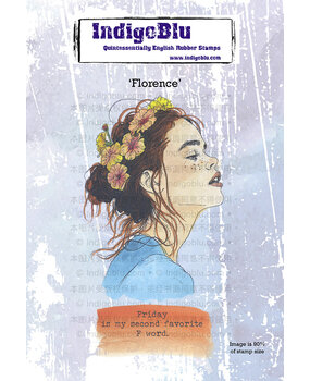 IndigoBlu Florence A6 Rubber Stamps (IND1290) (OUTLET)