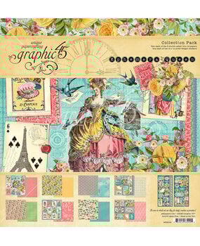 Graphic 45 Ephemera Queen 12x12 Inch Collection Pack (4502104) (OUTLET)