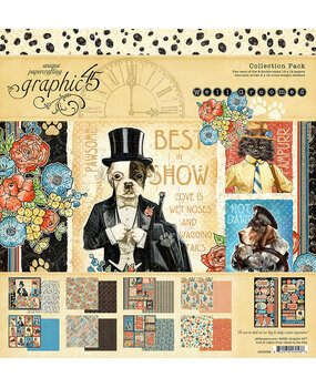 Graphic 45 Well Groomed 12x12 Inch Collection Pack (4502266) (OUTLET)