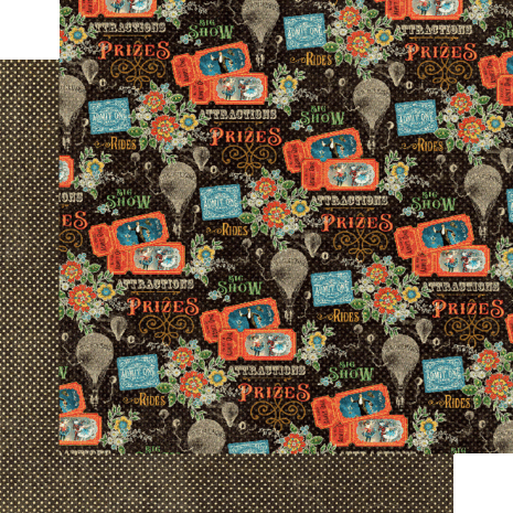 Graphic 45 Come One, Come All! 8x8 Inch Paper Pad (4502307) (OUTLET)