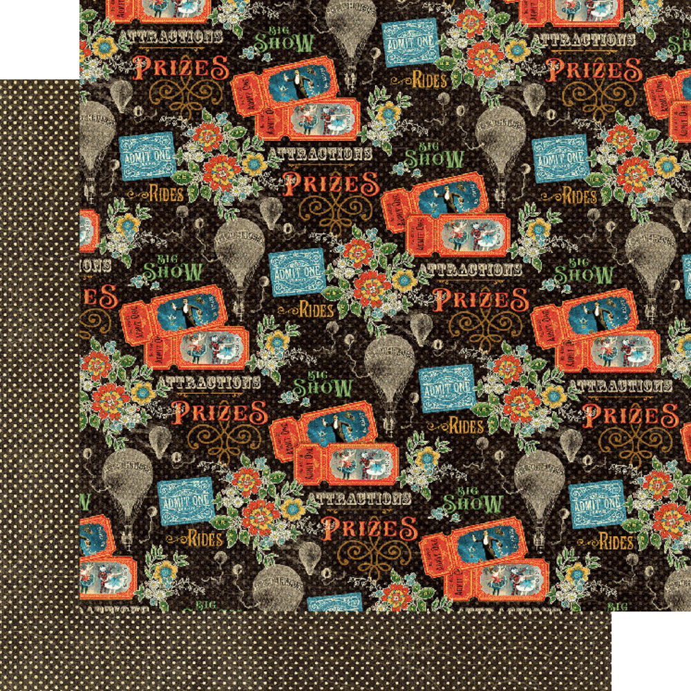 Graphic 45 Come One, Come All! 12x12 Inch Collection Pack (4502308) (OUTLET)