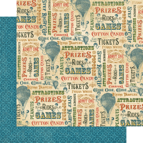 Graphic 45 Come One, Come All! 12x12 Inch Collection Pack (4502308) (OUTLET)