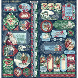 Graphic 45 Let it Snow Stickers (4502326) (OUTLET)