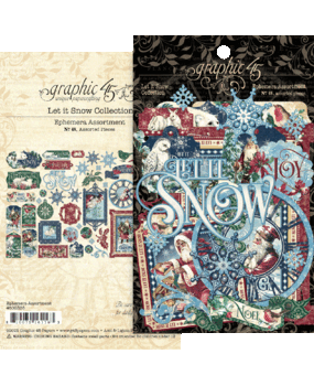 Graphic 45 Let it Snow Die-cut Assortment (4502328) (OUTLET)