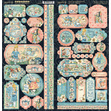 Graphic 45 Alice's Tea Party Stickers (4502362) (OUTLET)
