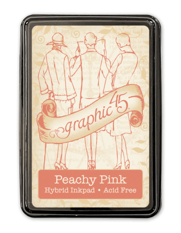 Graphic 45 Hybrid Inkpad Peachy Pink (4502391) (OUTLET)