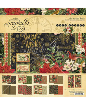 Graphic 45 Warm Wishes 12x12 Inch Collection Pack (4502489) (OUTLET)