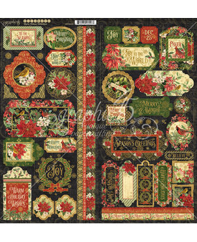 Graphic 45 Warm Wishes Stickers (4502492) (OUTLET)