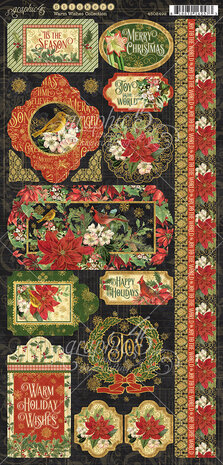 Graphic 45 Warm Wishes Stickers (4502492) (OUTLET)