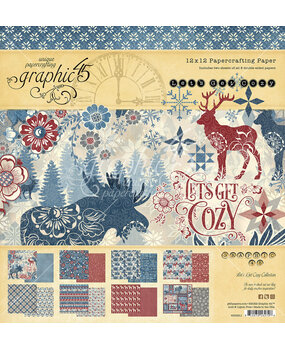 Graphic 45 Let's Get Cozy 12x12 Inch Collection Pack (4502511) (OUTLET)
