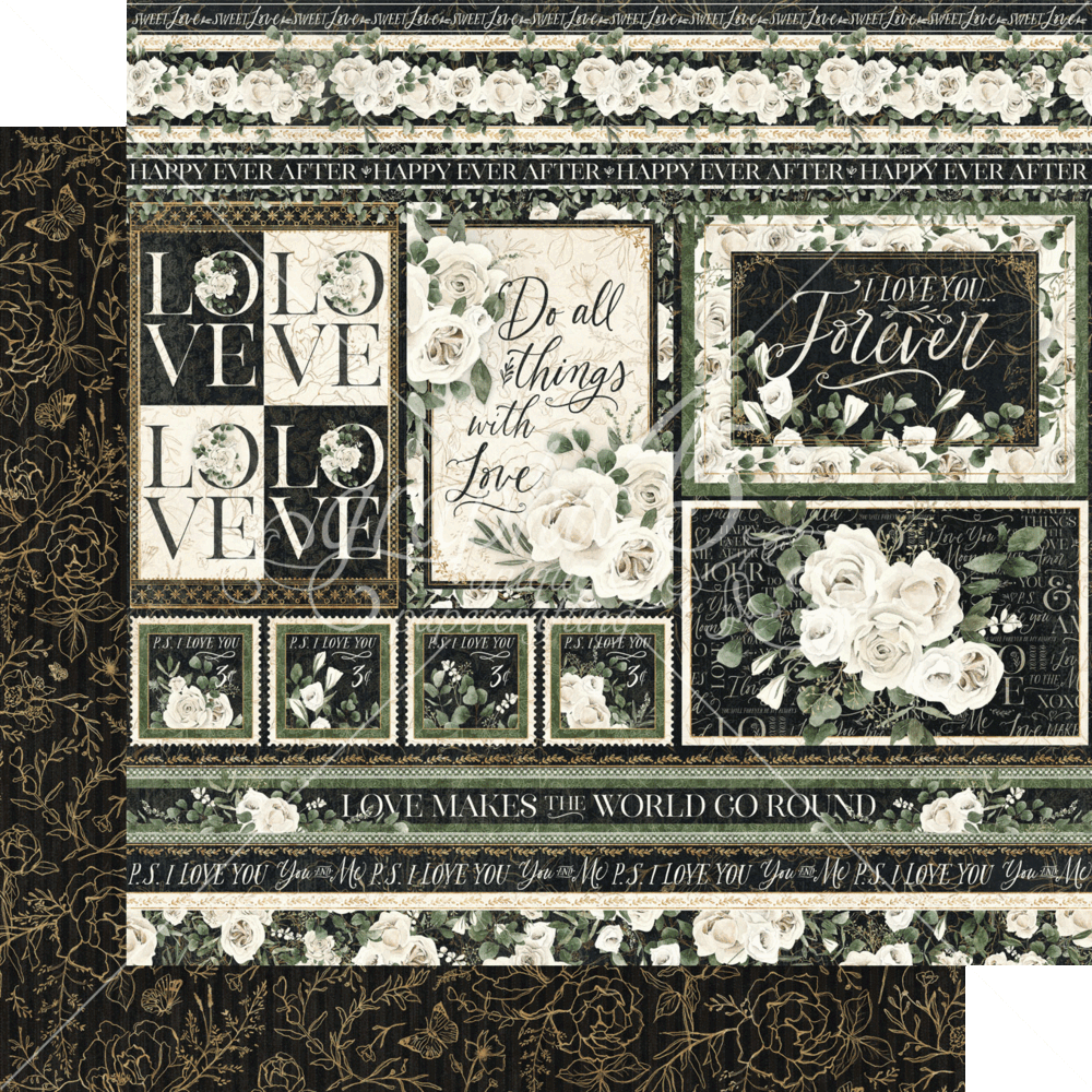 Graphic 45 P.S. I Love You 8x8 Inch Collection Pack (4502640) (OUTLET)