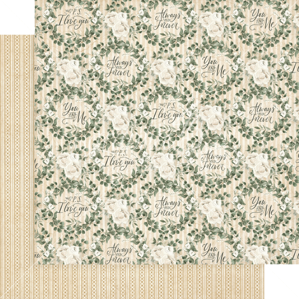 Graphic 45 P.S. I Love You 12x12 Inch Collection Pack (4502641) (OUTLET)