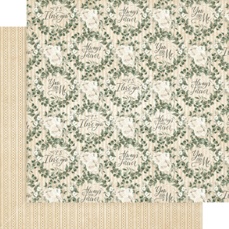 Graphic 45 P.S. I Love You 12x12 Inch Collection Pack (4502641) (OUTLET)