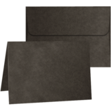Graphic 45 A7 Cards 5x7 Inch with Envelopes - Black (4502654) (OUTLET)