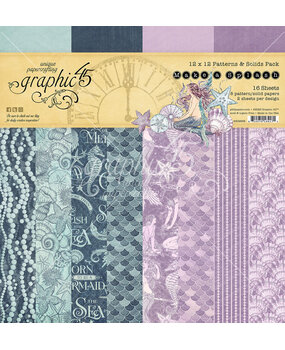 Graphic 45 Make a Splash 12x12 Inch Patterns & Solids Pack (4502668) (OUTLET) Graphic 45 Make a Splash 12x12 Inch Patterns & Solids Pack (4502668) (OUTLET)