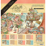 Graphic 45 Imagine 12x12 Inch Collector's Edition Pack with Stickers (4502722) (OUTLET)