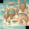 Graphic 45 Imagine 8x8 Inch Collector's Edition Pack with Stickers (4502723) (OUTLET)