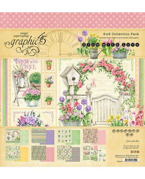 Graphic 45 Grow with Love 8x8 Inch Collection Pack (4502815) (OUTLET)