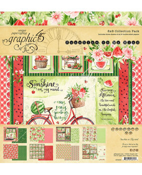 Graphic 45 Sunshine on my Mind 8x8 Inch Collection Pack (4502838) (OUTLET)