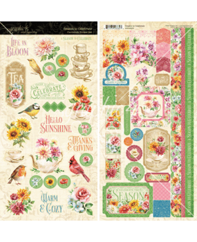 Graphic 45 Season to Celebrate Sticker Set (4502955) (OUTLET)