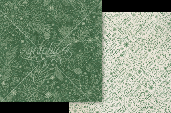 Graphic 45 Deck the Halls 12x12 Inch Collection Pack (4503093) (OUTLET)