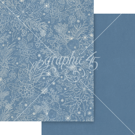 Graphic 45 Deck the Halls 8.5x11 Inch Patterns & Solids Pack (4503094) (OUTLET)