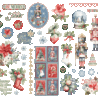 Graphic 45 Deck the Halls Ephemera Set (4503096) (OUTLET)