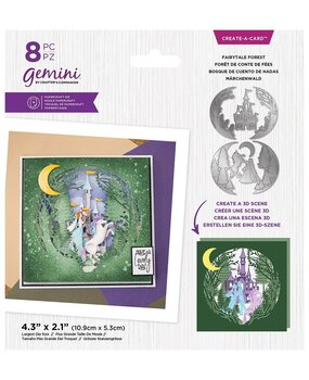 Gemini Fairytale Forest Create-a-Card Dies (GEM-MD-CAD-FAFOR) (OUTLET) Gemini Fairytale Forest Create-a-Card Dies (GEM-MD-CAD-FAFOR) (OUTLET)