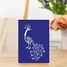Gemini 3-in-1 Floral Peacock Create-a-Card Dies (GEM-MD-CAD-FLPE) (OUTLET)