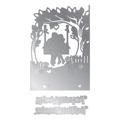 Gemini Forever Yours Create-a-Card Dies (GEM-MD-CAD-FORY) (OUTLET)