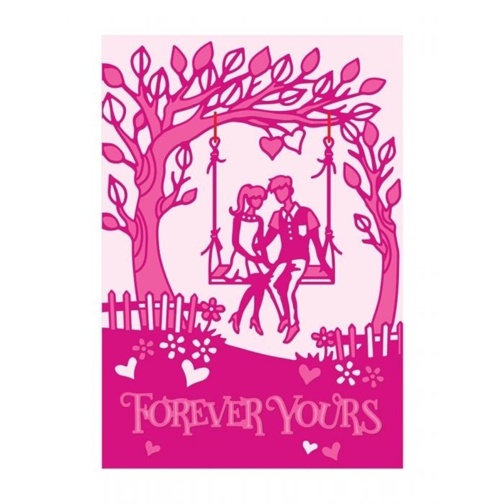 Gemini Forever Yours Create-a-Card Dies (GEM-MD-CAD-FORY) (OUTLET)