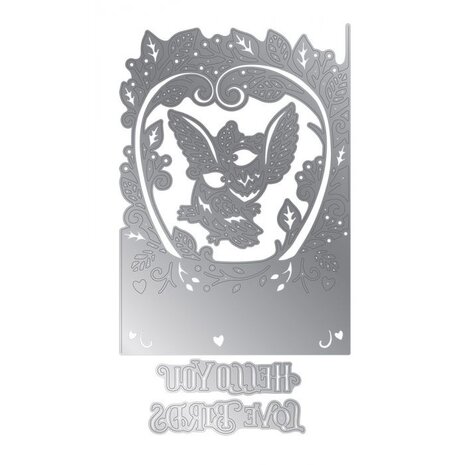 Gemini Love Birds Create-a-Card Dies (GEM-MD-CAD-LBIR) (OUTLET)