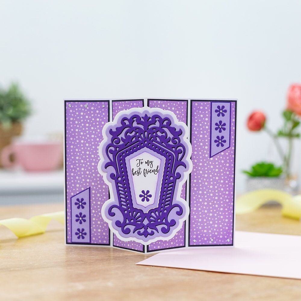 Gemini Ornate Pop-Out Majestic Damask Create-a-Card Dies (GEM-MD-CAD-MAJDA) (OUTLET) Gemini Ornate Pop-Out Majestic Damask Create-a-Card Dies (GEM-MD-CAD-MAJDA) (OUTLET)