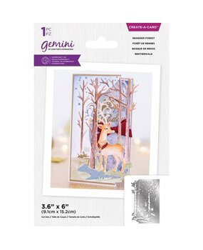 Gemini Christmas Scene Edge Reindeer Forest Create-a-Card Dies (GEM-MD-CAD-REFO) (OUTLET) Gemini Christmas Scene Edge Reindeer Forest Create-a-Card Dies (GEM-MD-CAD-REFO) (OUTLET)