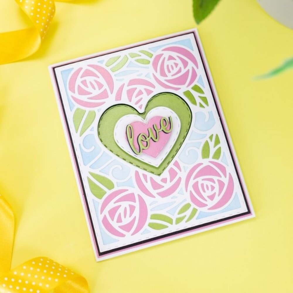 Gemini Rose Garden Create-a-Card Dies (GEM-MD-CAD-ROGA) (OUTLET)