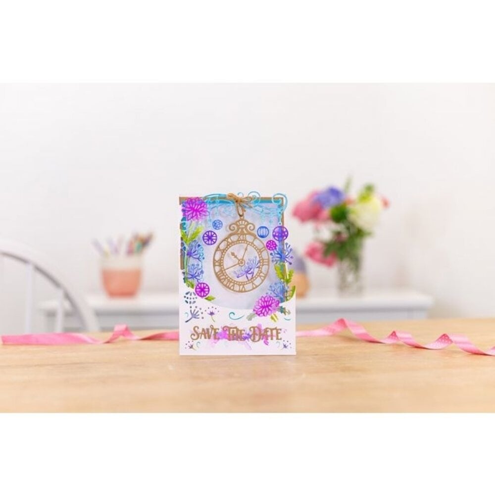 Gemini Save The Date Create-a-Card Dies (GEM-MD-CAD-SATD) (OUTLET)