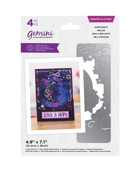 Gemini Shine Bright Create-a-Card Dies (GEM-MD-CAD-SHBR) (OUTLET) Gemini Shine Bright Create-a-Card Dies (GEM-MD-CAD-SHBR) (OUTLET)