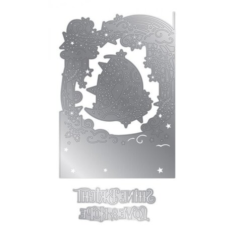 Gemini Shine Bright Create-a-Card Dies (GEM-MD-CAD-SHBR) (OUTLET)