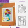 Gemini Colourable Create-a-Card Stamp & Die A Special Bouquet (GEM-STD-ASBO) (OUTLET)