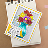 Gemini Colourable Create-a-Card Stamp & Die A Special Bouquet (GEM-STD-ASBO) (OUTLET)