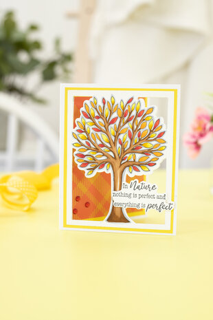 Gemini Colourable Create-a-Card Stamp & Die Beautiful Branches (GEM-STD-BBRAN) (OUTLET)