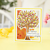 Gemini Colourable Create-a-Card Stamp & Die Beautiful Branches (GEM-STD-BBRAN) (OUTLET)