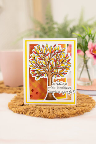 Gemini Colourable Create-a-Card Stamp & Die Beautiful Branches (GEM-STD-BBRAN) (OUTLET)