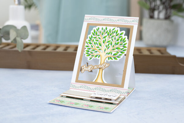 Gemini Colourable Create-a-Card Stamp & Die Beautiful Branches (GEM-STD-BBRAN) (OUTLET)